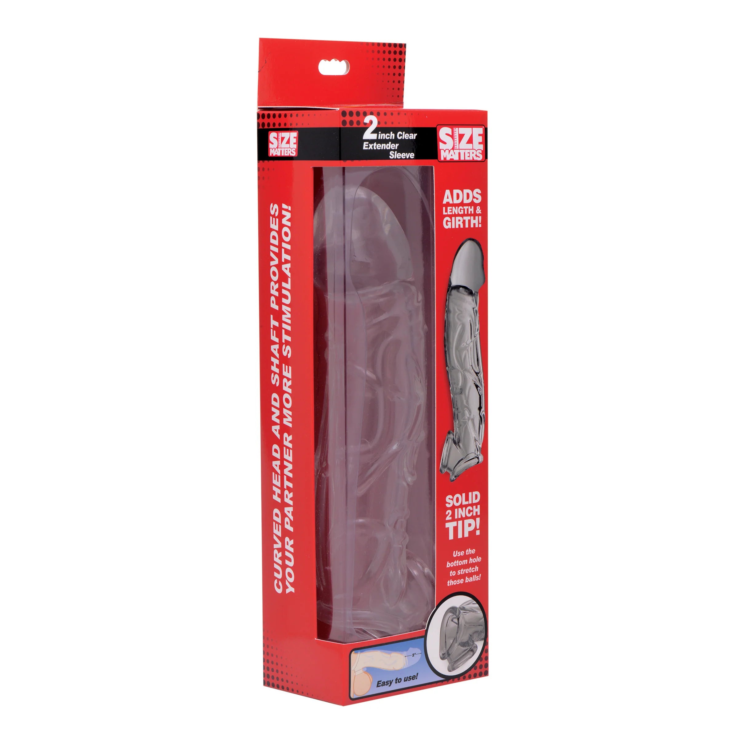 2 Inch Clear Extender Sleeve