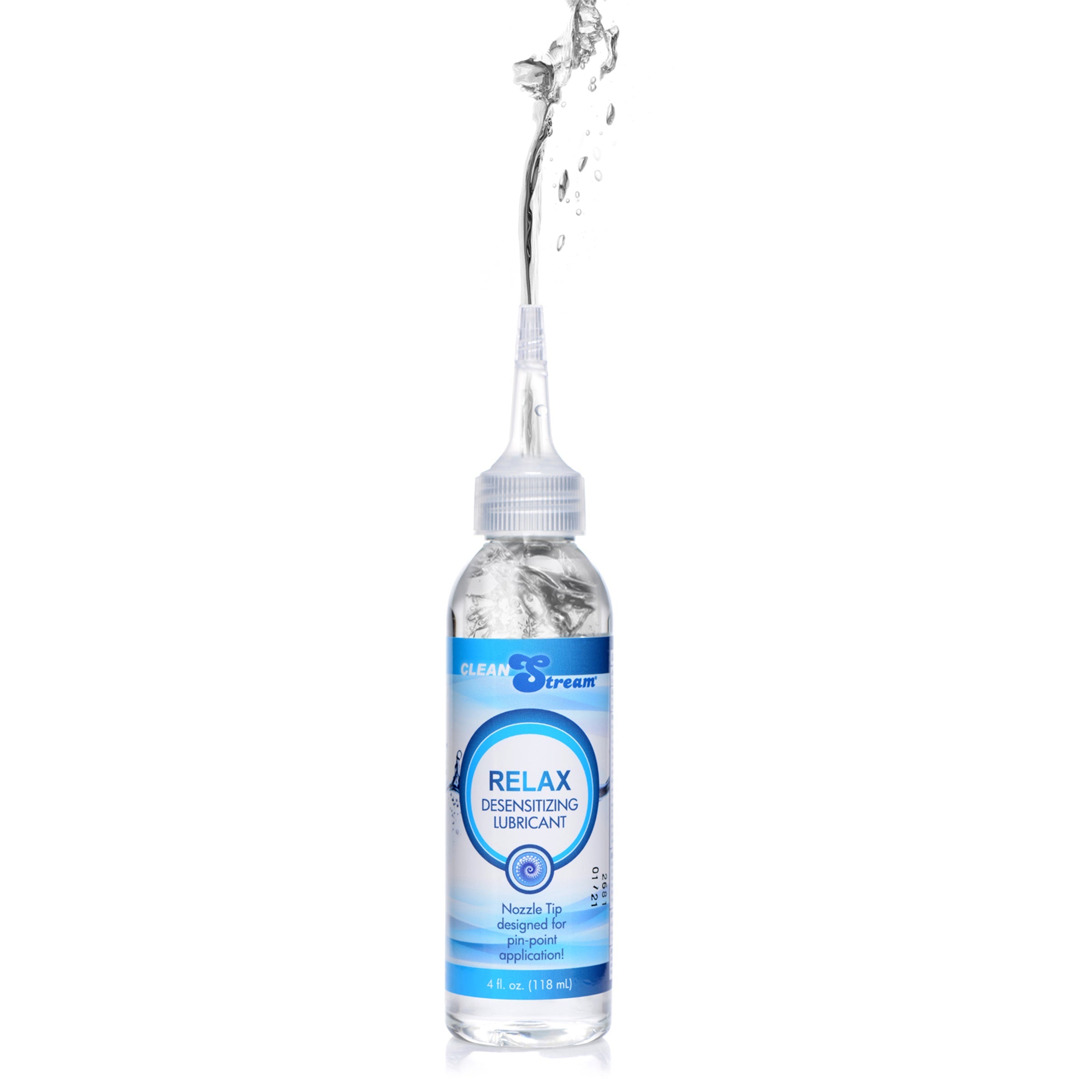 Relax Desensitizing Lubricant with Nozzle Tip - 4 oz.