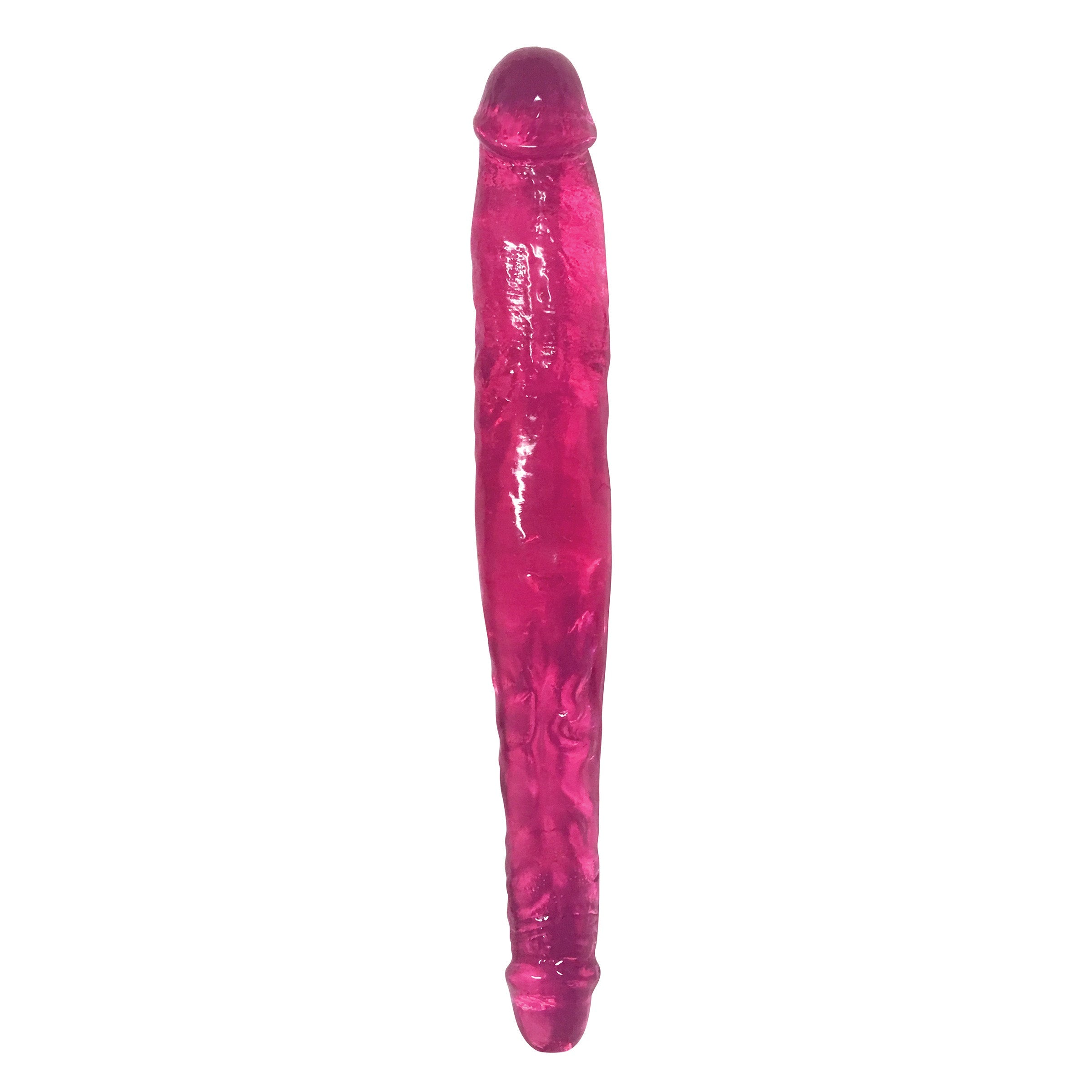Lollicock Sweet Slim Stick Double Dildo - Pink BULK