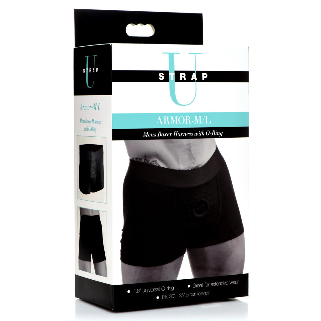Armor Mens Boxer Harness w/ O-Ring - ML