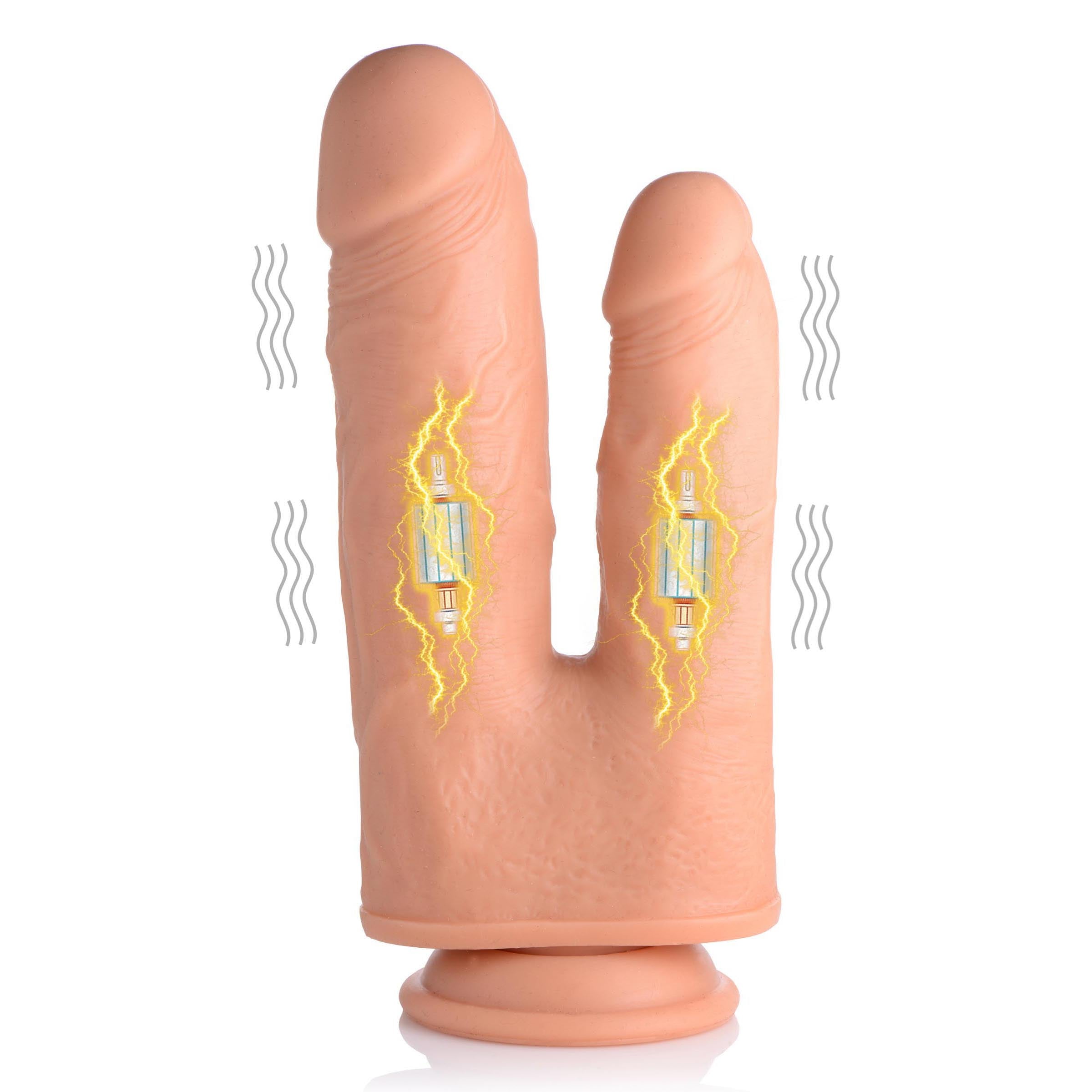 Big Shot 10X Double Shot Silicone Dual Dildo 8 Inch