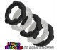 GEARHEADS 5-pack spinner rings BLACK/VAPOR 5pz