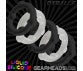 GEARHEADS 5-pack spinner rings BLACK/VAPOR 5pz