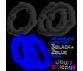 GEARHEADS 5-pack spinner rings BLUE/BLACK 5pz