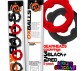 GEARHEADS 5-pack spinner rings RED/BLACK 5pk.