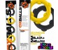 GEARHEADS 5-pack spinner rings YELLOW/BLACK 5pk