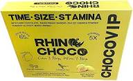 Rhino Chocolate sabores