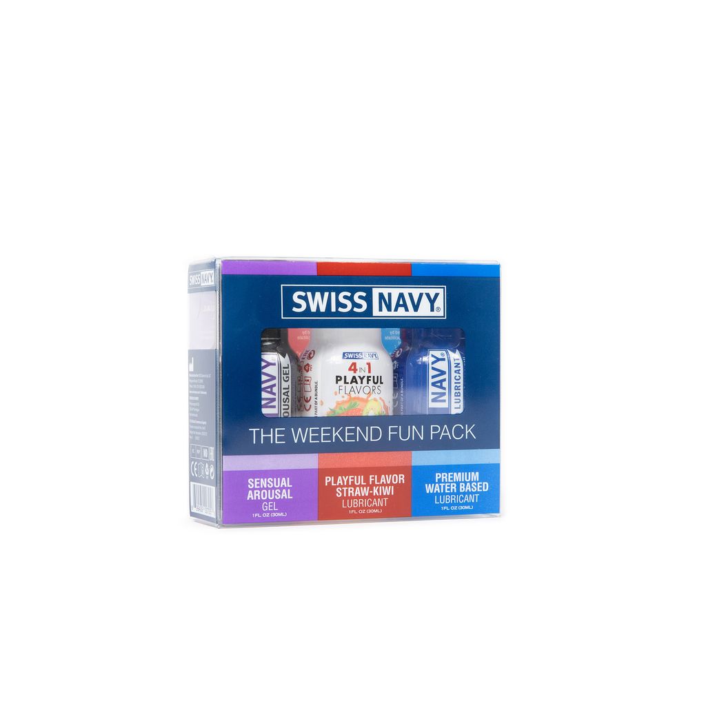 Swiss Navy® Weekend Fun Pack, 3-1oz