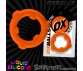 SPINNER single silicone ring ORANGE SILICONE 10pz