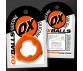SPINNER single silicone ring ORANGE SILICONE 10pz