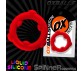 SPINNER single silicone ring RED SILICONE 10pz.