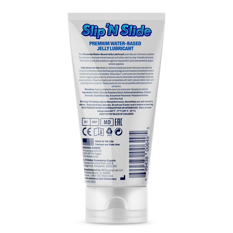 Slip'N Slide Premium Jelly Lubricant 5oz