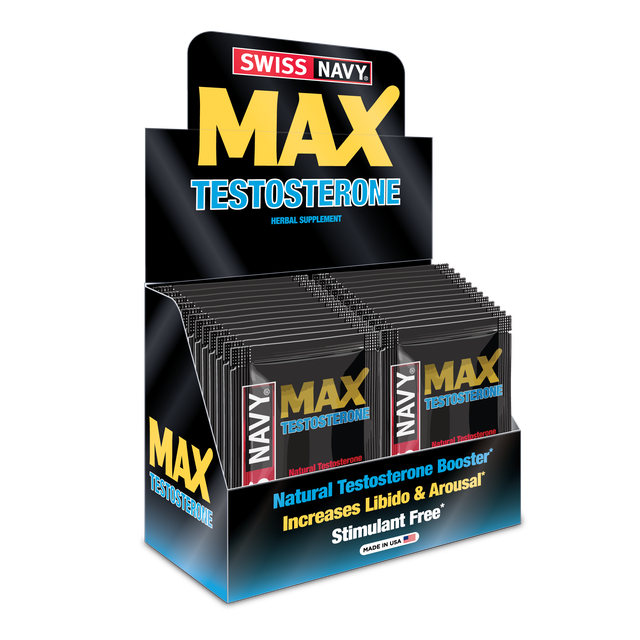 MAX Testosterone 24ct Packet/Display Box