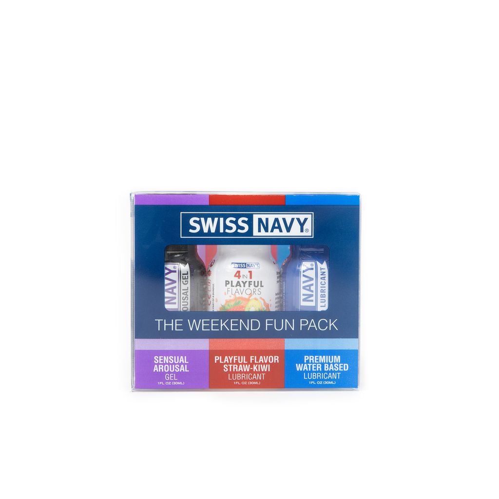 Swiss Navy® Weekend Fun Pack, 3-1oz